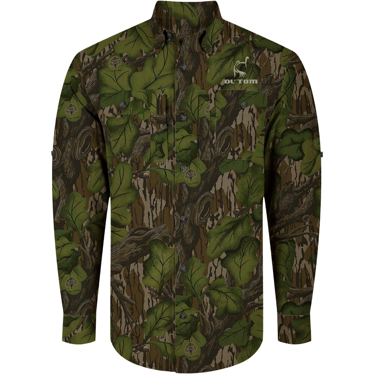 Drake Waterfowl Men's Ol' Tom Wingshooter Trey Camo Long Sleeve Shirt