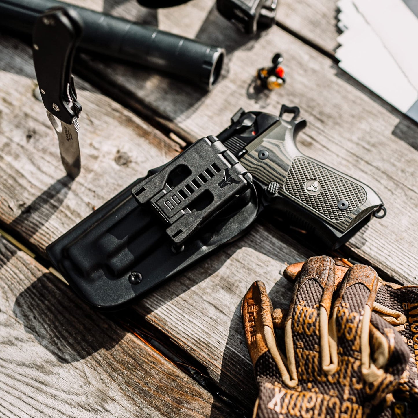 Tek-Lok - The Original USA Made Belt Clip Attachment for Holsters, Mag Pouches, Knife Sheaths & More - by Blade-Tech - with Knife Sheath Hardware