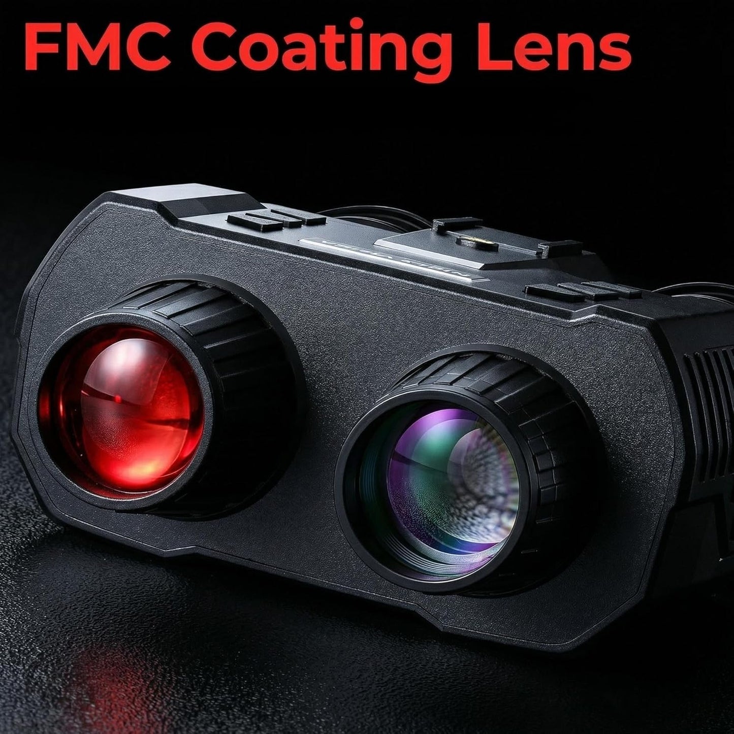 4K HD Night Vision Goggles - Tactical Infrared Binoculars with 8X Zoom | Dual 1.4" Screen, 3000mAh Battery, 32GB Card