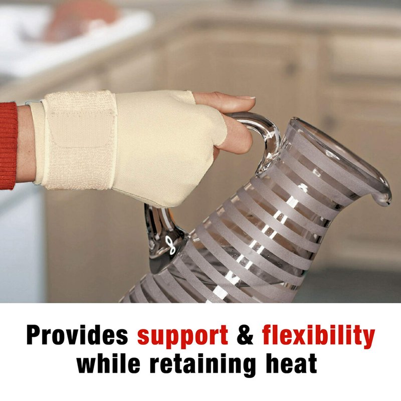 ACE Energizing Hand Support, Small/Medium, Beige, 1/Pack
