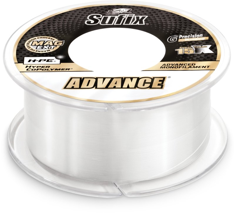 Advance Monofilament 17 lb Clear - 1200 Yds