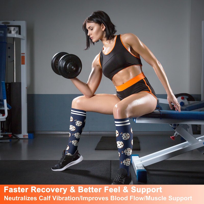FEYHAY Copper Compression Socks (8 Pairs) 15-20 mmHg is BEST Graduated Athletic & Daily for Men & Women Running Travel Nurses Pregnant - Boost Performance, Blood Circulation & Recovery