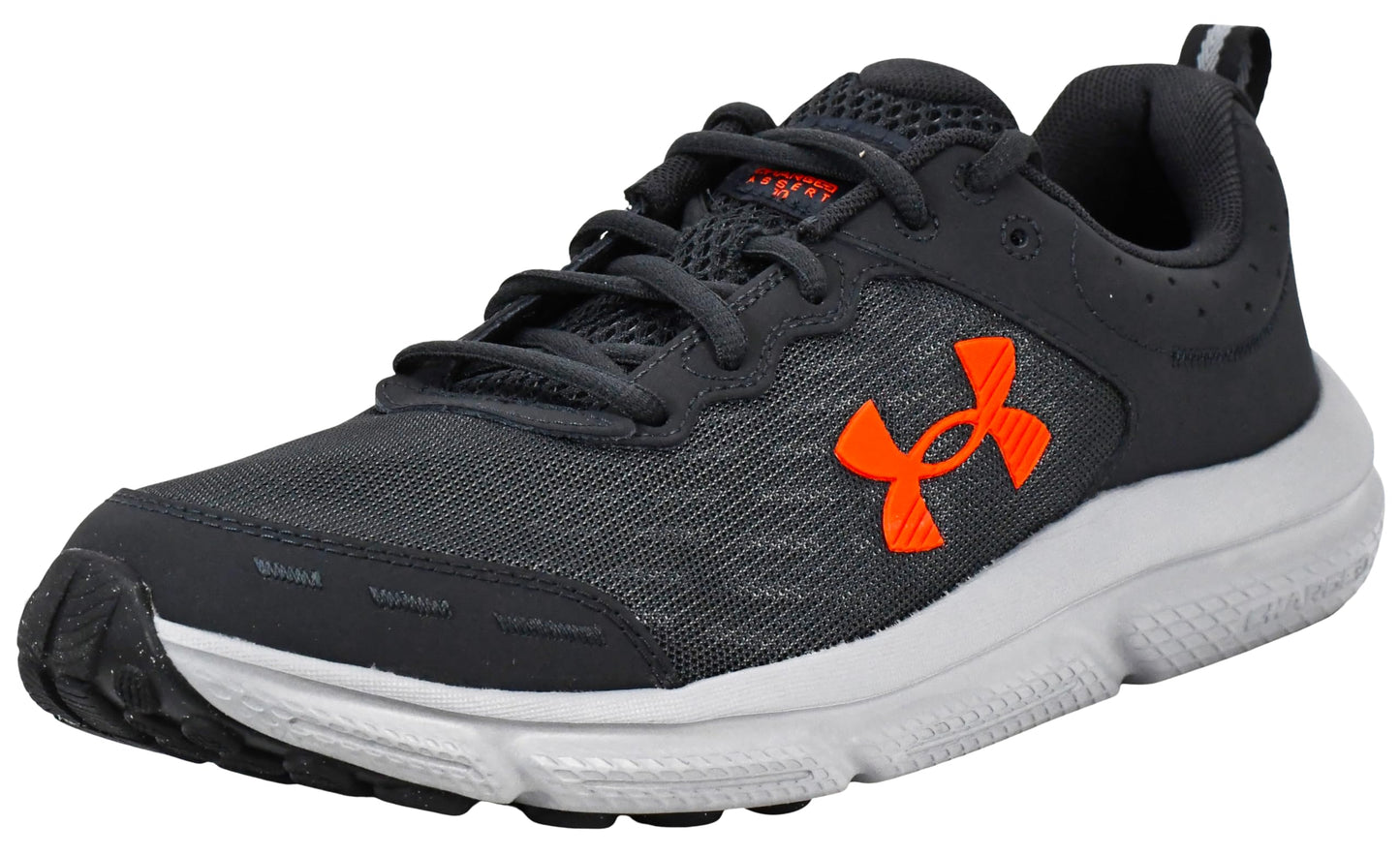Under Armour Men's Charged Assert 10, (016) Anthracite/Anthracite/Ares Red, 17.5, US