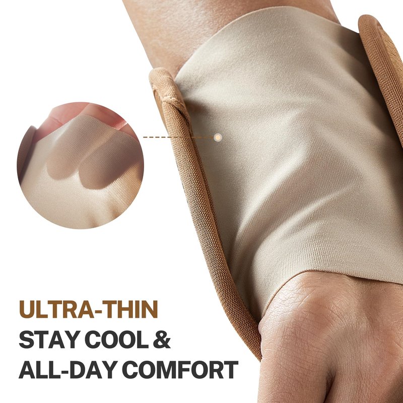 Fitomo Carpal Tunnel Wrist Brace For Work With Splint and Palm Cushion, Wrist Pain Relief Support for Men and Women, Ideal for Carpal Tunnel, Tendinitis, Arthritis (Right Hand, L/XL)