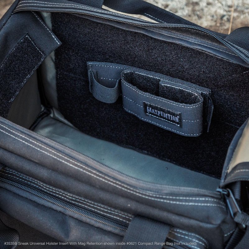 Sneak Universal Holster Insert with MAG Retention (Black)