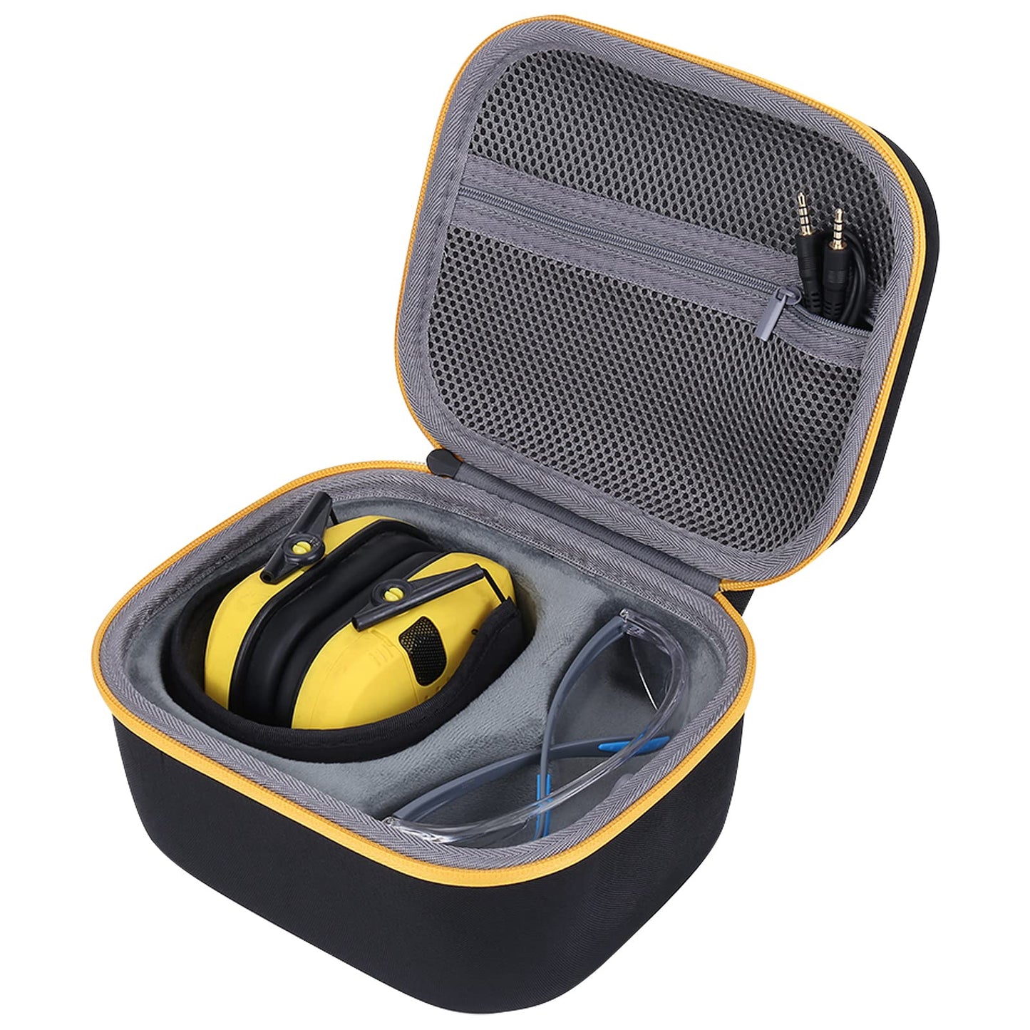 co2CREA Hard Case Replacement for Walker's Razor Slim Electronic Muffs Earmuffs