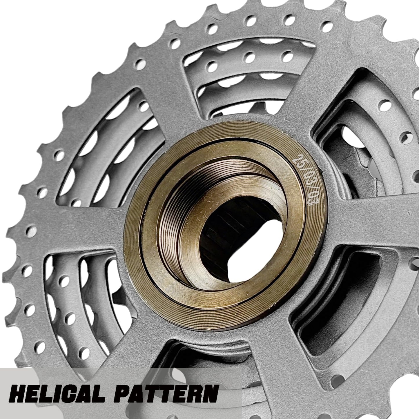 VERKSTAD 8 Speed Bike Freewheel, Bicycle Freewheel 13-32T Cycling Replacement Part for Mountain Bike Folding Bike Commuter Bike