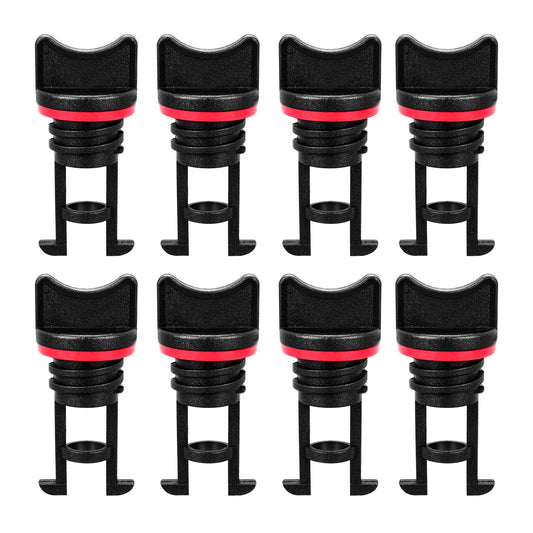 Ouligay 8pcs Kayak Plugs Kayak Drain Plugs Hull Thread Drain Plugs Canoe Boat Plug Boat Drain Plug Scupper Plugs Thread Drain Plugs Lifetime Kayak Accessories for Kayak Dinghy Canoe Boat