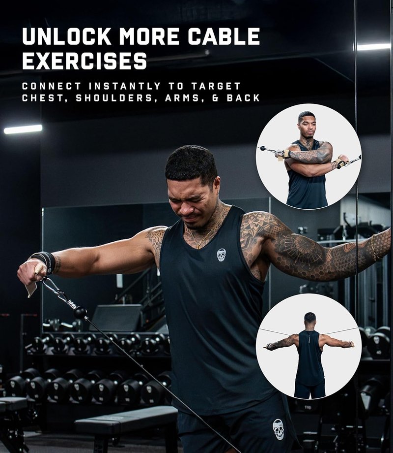 GripLink Lifting Straps - Heavy Duty D-Ring Weightlifting Wrist Straps with Anti-Slip Silicone Grip Beads | Adjustable for Deadlifts & Powerlifting