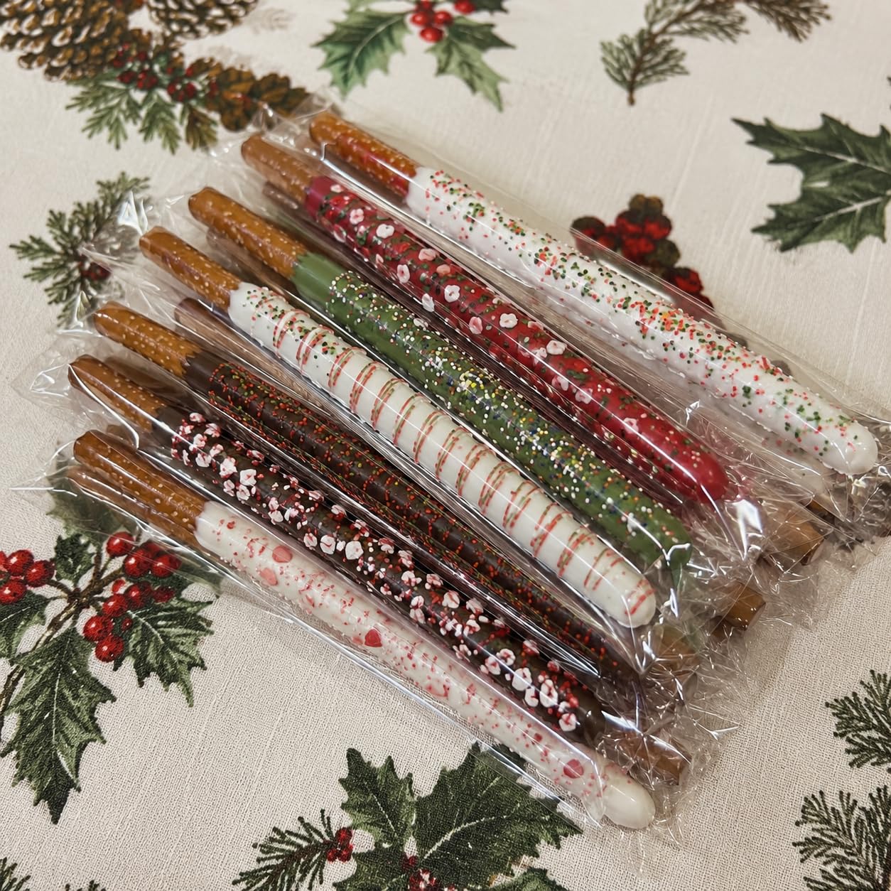 EKAPACKAGING 200Pcs 2x10 Inches Self Sealing Cellophane Bags Clear Pretzel Rod Bags for Treat, Candy Melts, Cookie, Popsicle, Ice Pop