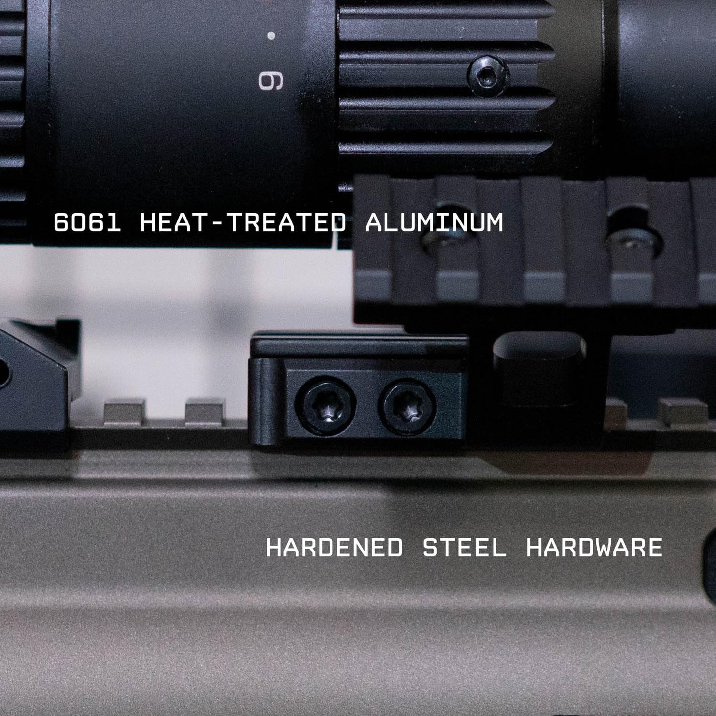 Monstrum Canted 45 Degree Red Dot Mount | Picatinny| 4 Slot Length