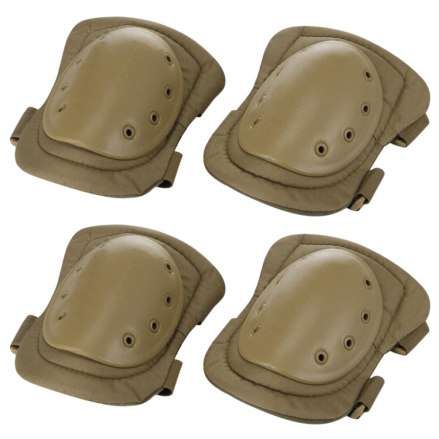 Chicingyou 2 Pairs Saddle Hunting Knee Pads Tactical Knee Pads Saddle Hunting Accessories Protection Guard Pad for Outdoor Paintball Game Cycling Safety Skateboarding Gear Skates
