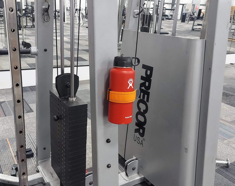 Wilderness Systems Magna Tech Water Bottle Strap | Magnetic Drink Holder | Universal - Adjustable Bottle Strap, Orange, 5"" Bottle Strap