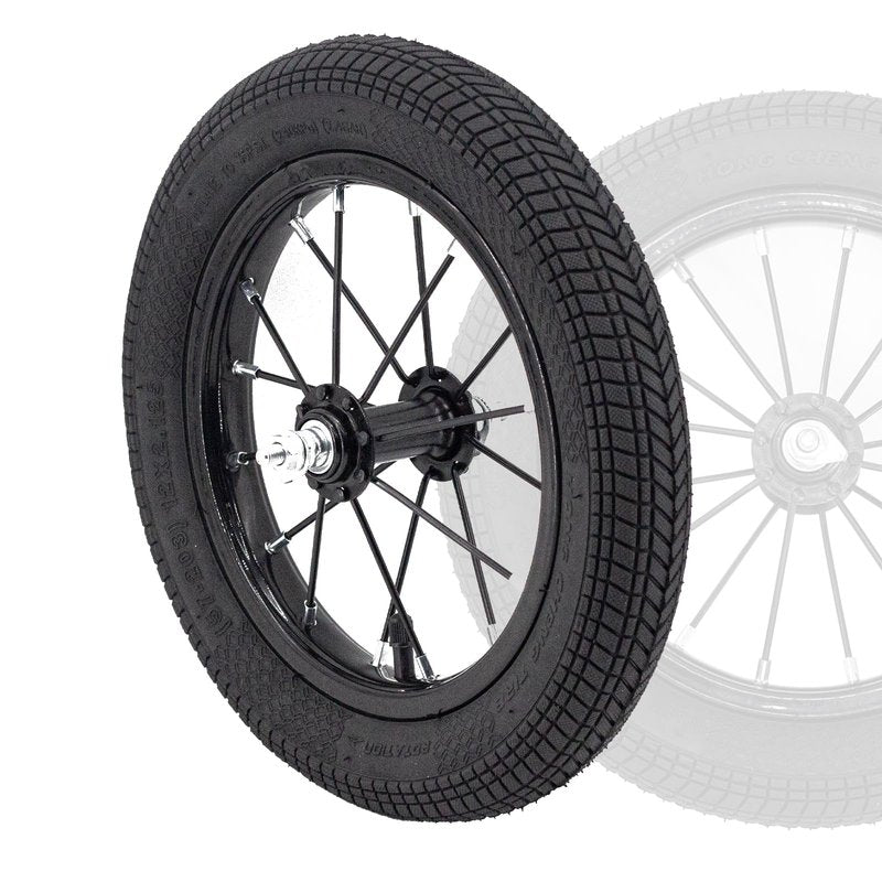 EIRONA 12" Kids Bike Front Wheel Replacement – Solid Rubber Tire & Inner Tube (Not for Huffy Bikes)