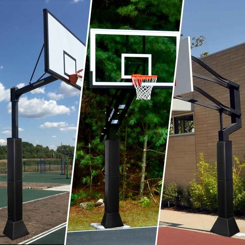 Katop Square Basketball Pole Padding, Durable Basketball Pole Pad Outdoor and Indoor, UV-Resistant Waterproof Basketball Hoop Pads for Protection and Player Safety