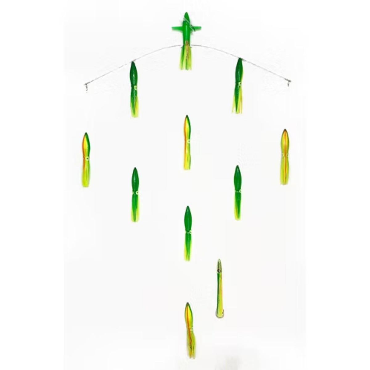 Fishing Tackle Bulb Squid Tracker Bars for Offshore Spreading