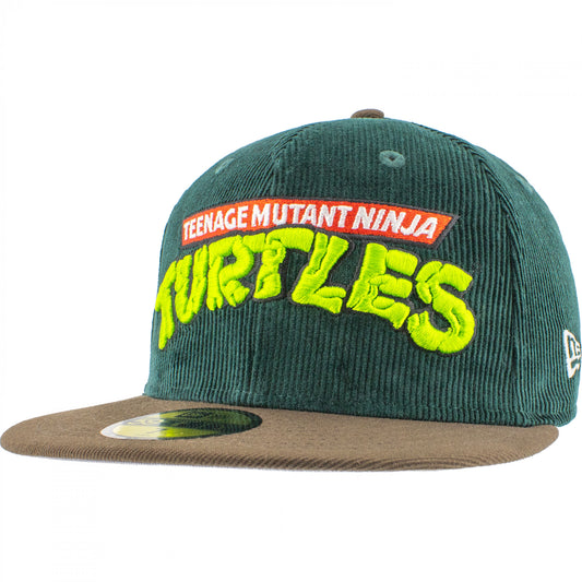 Teenage Mutant Ninja Turtles Fitted Hat - Green 59Fifty Cap, Officially Licensed