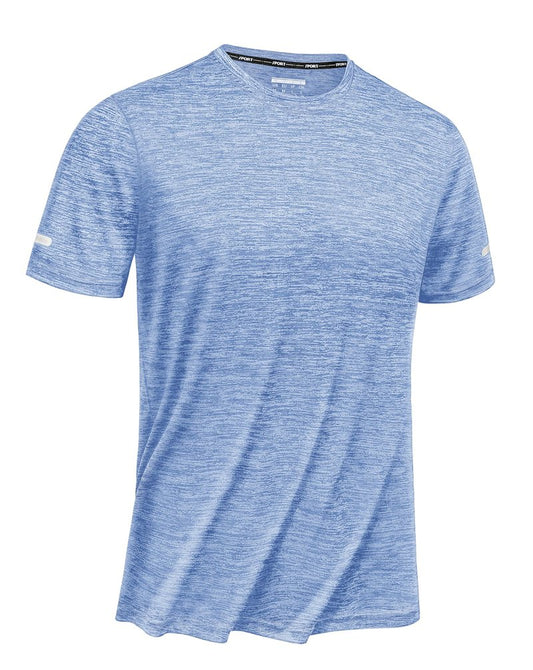 TACVASEN Workout Shirts for Men Short Sleeve Running Gym Athletic Dry Fit Shirts for Men Quick Dry Moisture Wicking Shirts for Men