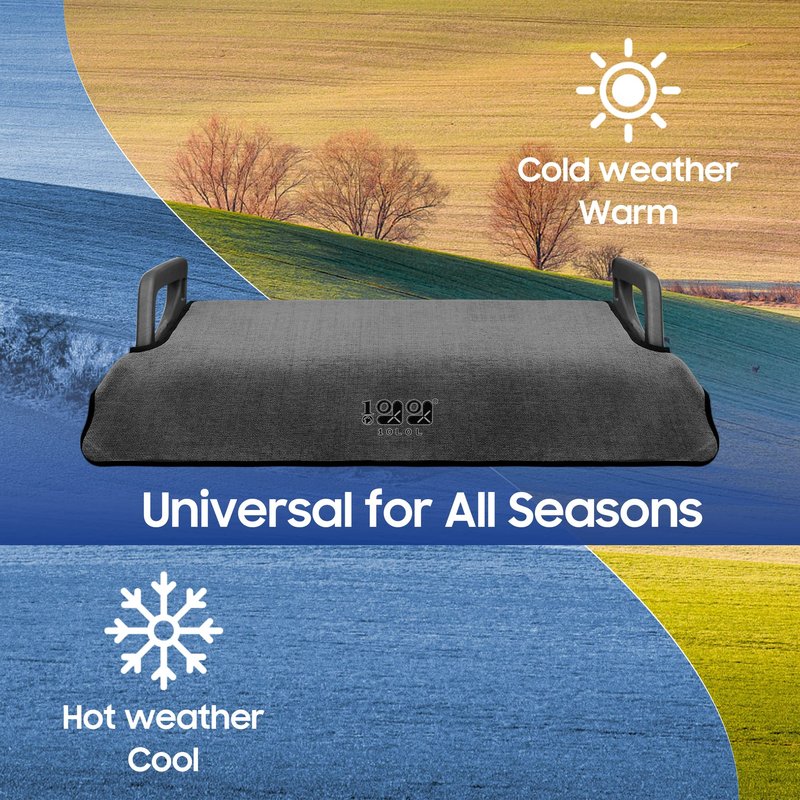 10L0L Golf Cart Seat Covers, Universal Golf Cart Seat Towel Blanket for Yamaha G2, G8, G9, G16, G19, G22 G29 2 Person Seats with Armrests Nonskid Bottom Suitable for All Weather Conditions(Dark Grey)