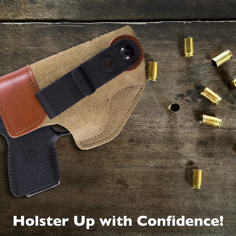 Desantis Sof-Tuck IWB Leather Holster - Conceal Carry IWB Gun Holster for Men and Women, Compatible with SIG SAUER P365, SIG SAUER P365 SAS - Right Hand Draw, Tan