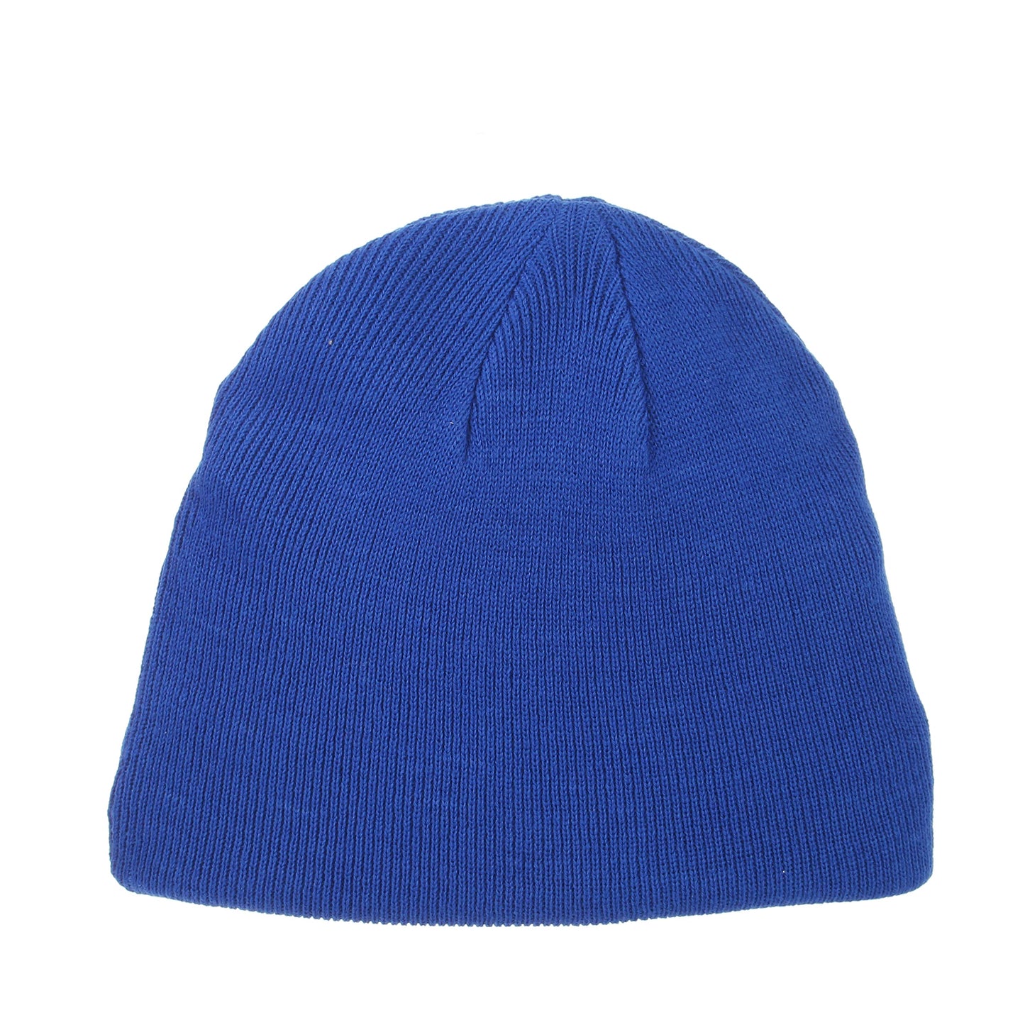 BYU Cougars Royal Blue Edge Skull Cap - NCAA Cuffless Winter Knit Beanie Toque Hat