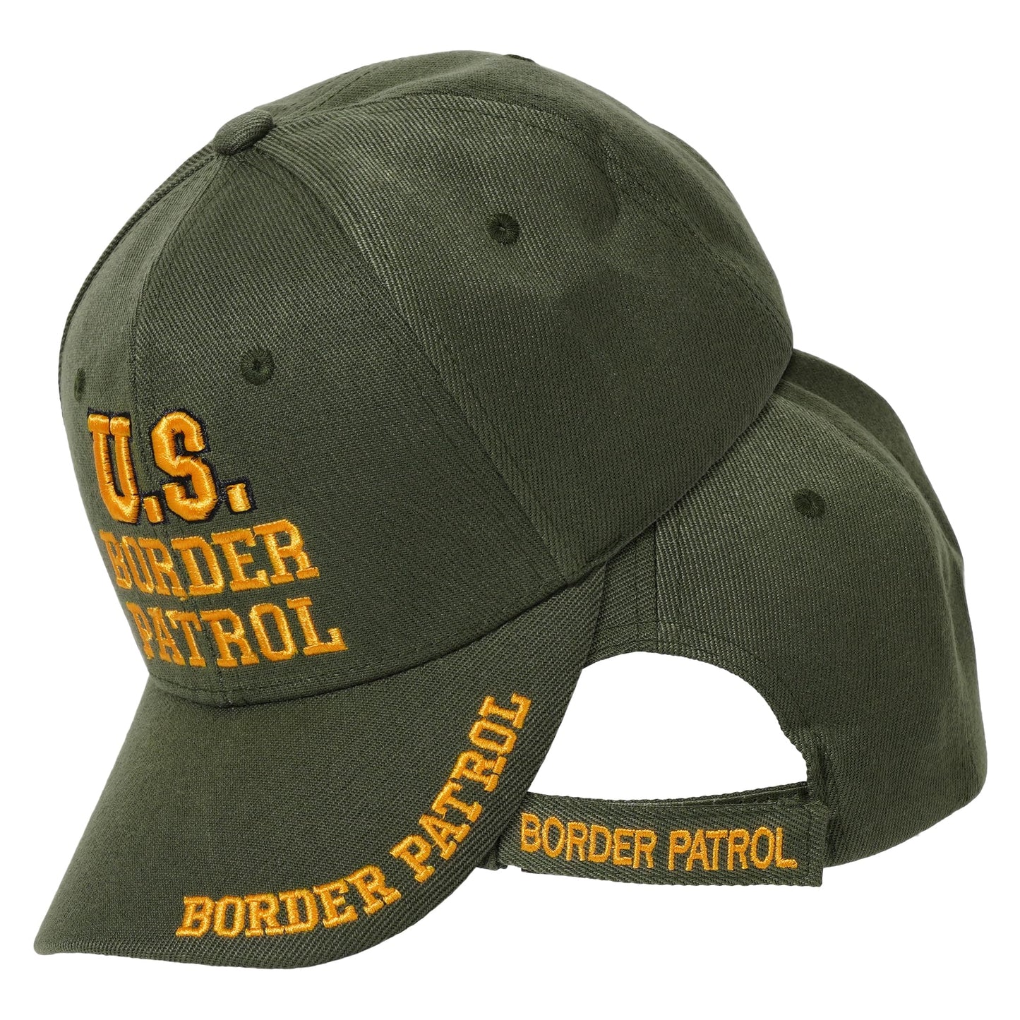US Border Patrol Mobile Law Enforcement Arm Uniform Style Baseball Cap Hat for Man or Woman Green