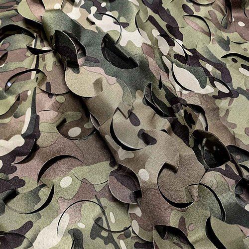 GRVCN Camo Netting Camouflage Net, Bulk Roll Sunshade Mesh Nets for Hunting Blind Shooting Military Theme Party Decorations