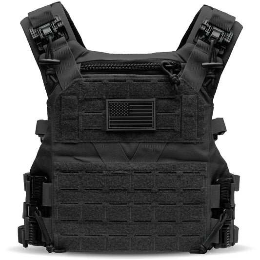 Tacticon Vest Elite | Combat Veteran Owned Company | Tactical Vest For Men | Lightweight Adjustable 500D Vests With Laser Cut MOLLE