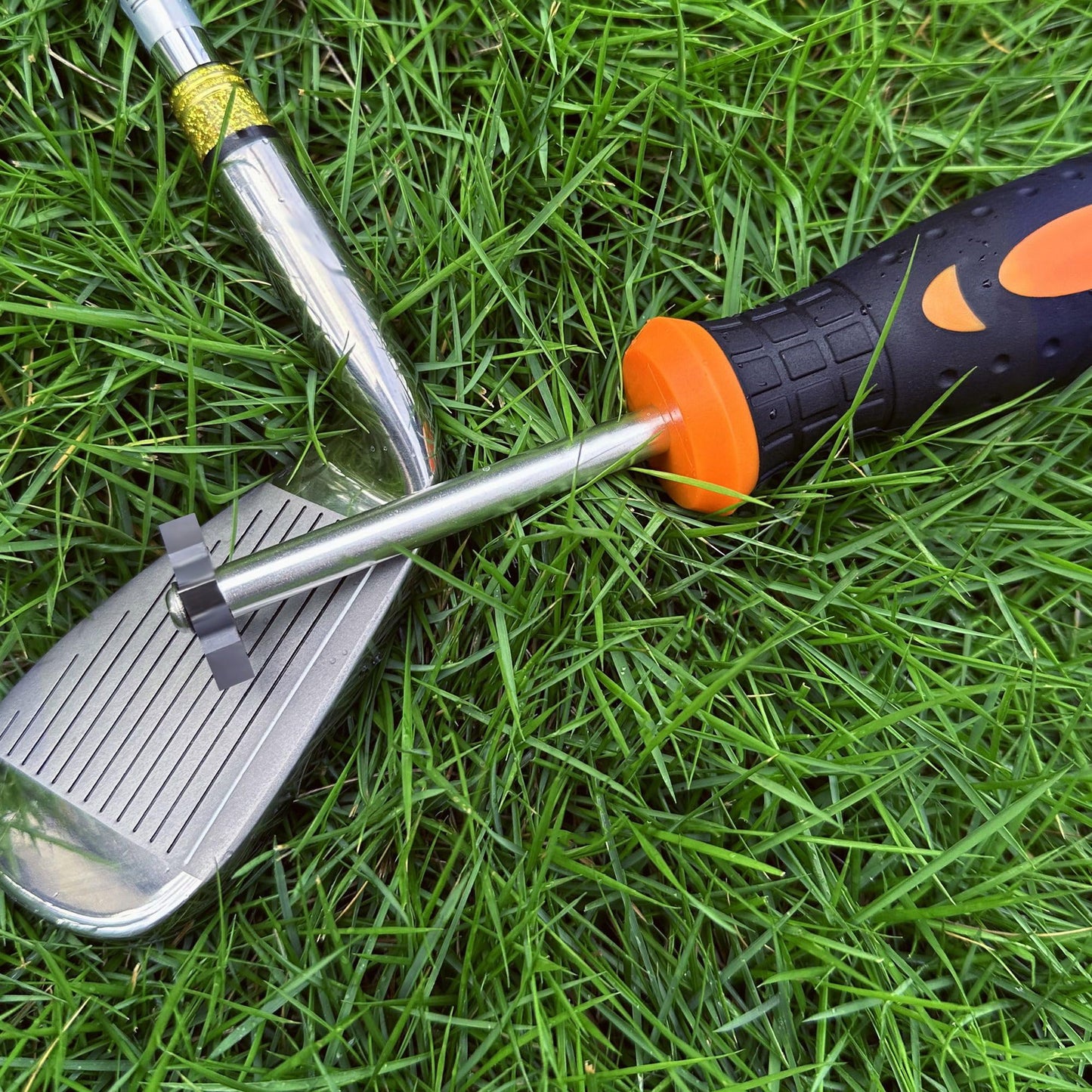 Sukiise Golf Club Groove Sharpener, Re-Grooving Tool and Cleaner for All Irons Pitching Sand Lob Gap and Approach Wedges, Generate Optimal Backspin, Groove Repair Tool, Tungsten Carbide Head