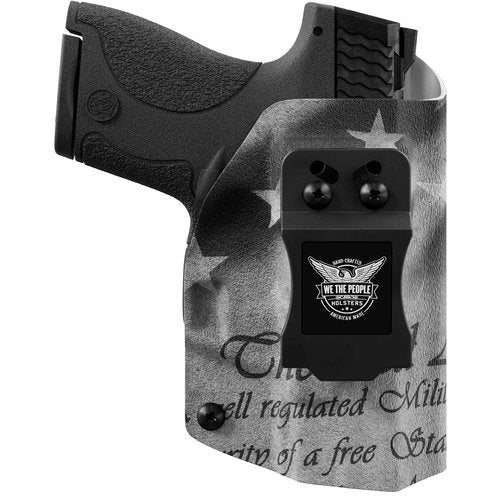 We The People Holsters - 2nd Amendment - Right Hand - IWB Holster Compatible with Glock 43/43X/MOS RDS