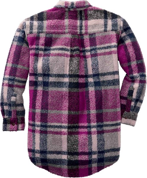 Legendary Whitetails Women's Standard Treasure Shirt Jacket, Plum, Medium