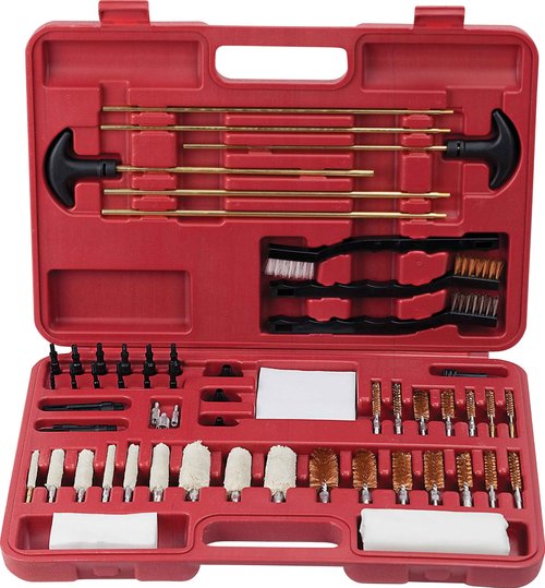 Outers 70074 Universal 62-Piece Blow Molded Gun Cleaning Kit