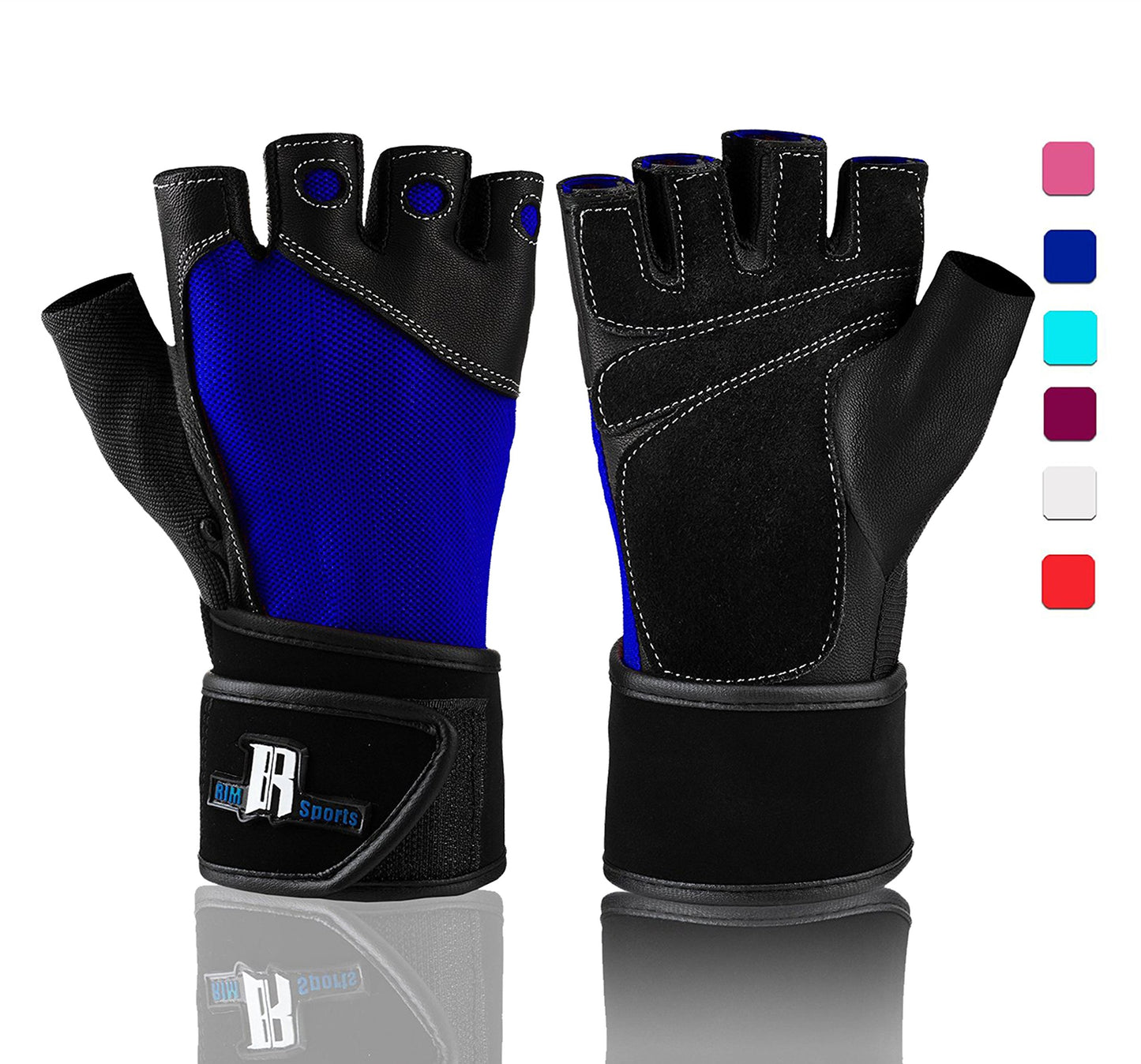 RIMSports Exercise Gloves Women Exercise Gloves with Wrist Support Fitness Gloves Weight Lifting Gloves Weightlifting Gloves Gym Gloves for Men Gloves for Weight Lifting Women Training Gloves