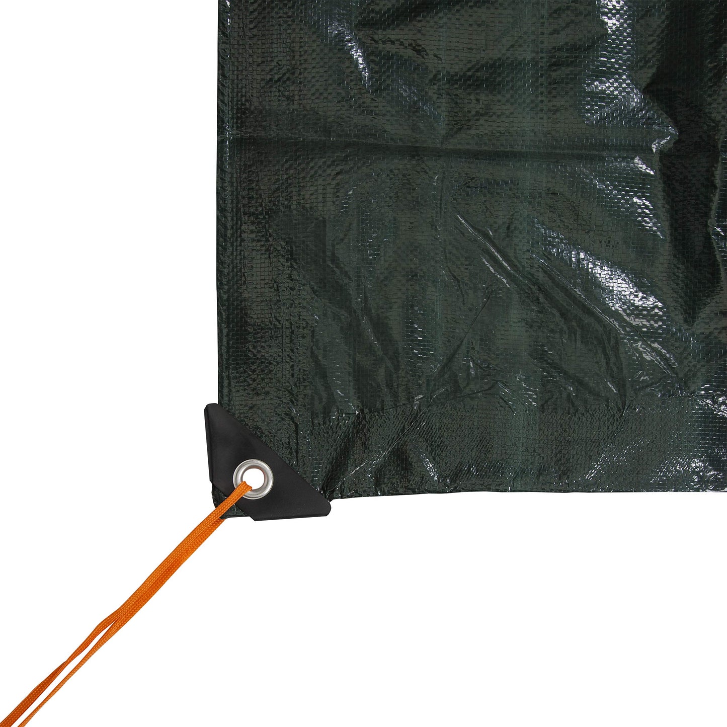 Stansport Medium-Duty Rip-Stop Tarp 6' x 8' - Dark Green (T-68)