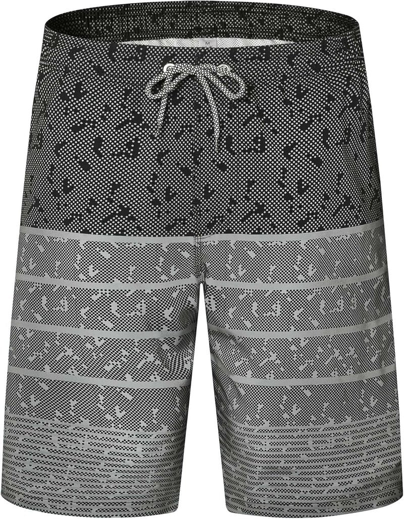 Men's Swim Trunks - Quick Dry Bathing Suit with Mesh Lining | Comfortable Beach Board Shorts