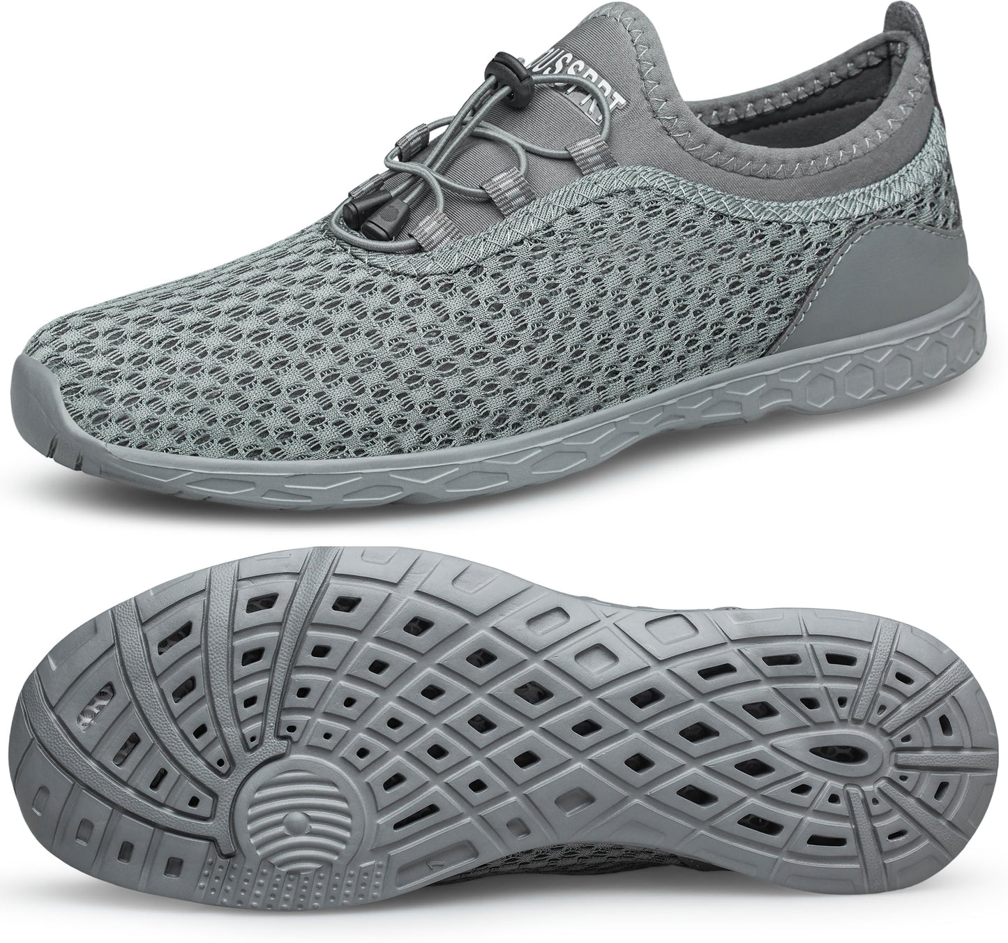 DOUSSPRT Men's Water Shoes Quick Dry for Beach Swim Pool Fishing