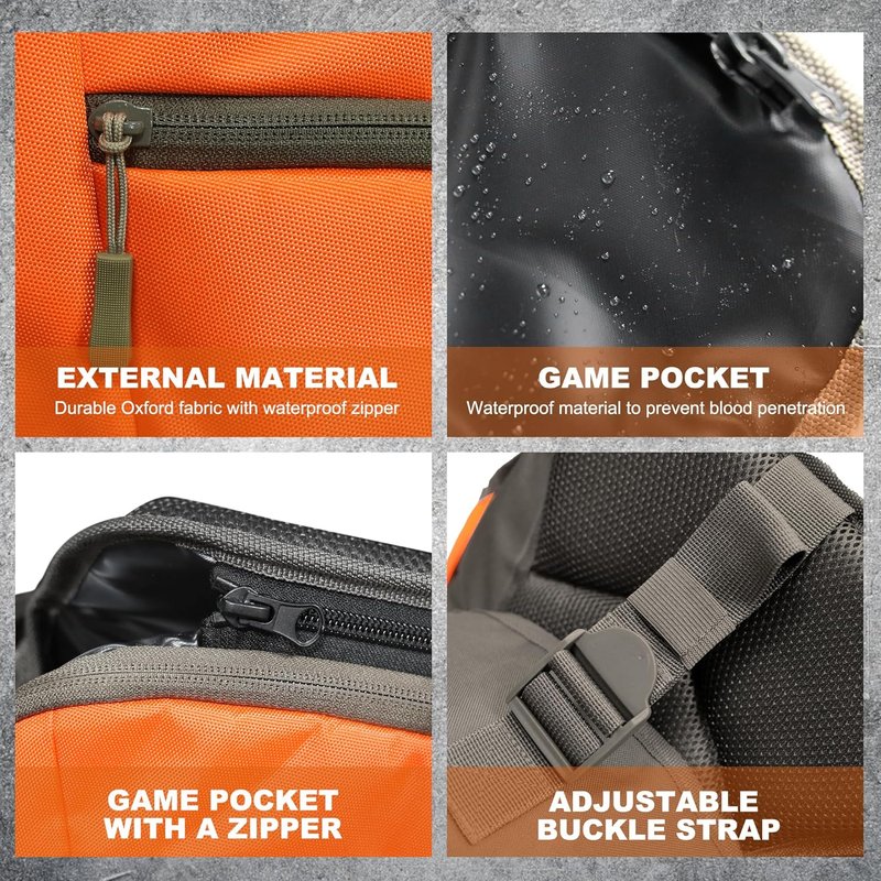 Upland Bird Vest Backpack - Tactical Hunting Vest with Game Pouch & Pockets | Outdoor Gear for Bird Hunting