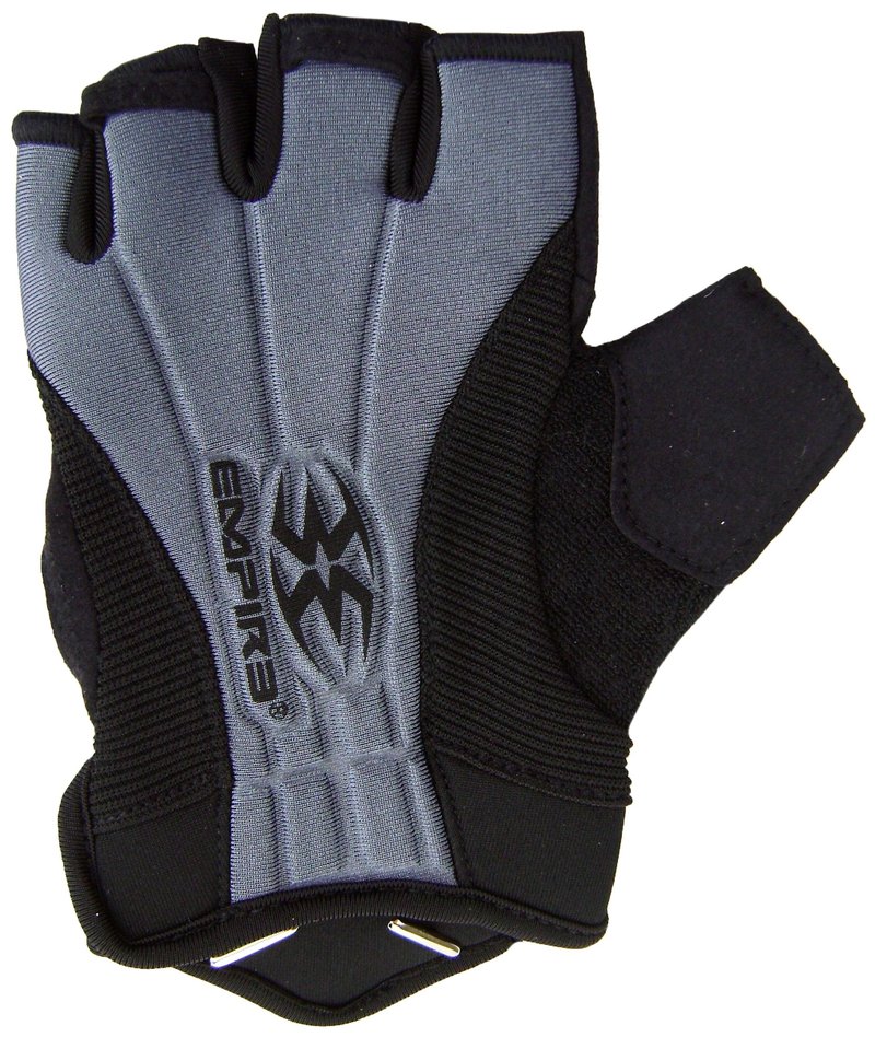 Empire Paintball Fingerless Gloves, Small/Medium, Black