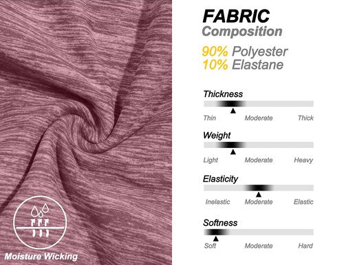 Dasawamedh Men's Running Sport Track Jacket Full Zip Workout Athletic Fitness Jackets for Training Dark Red Heather M