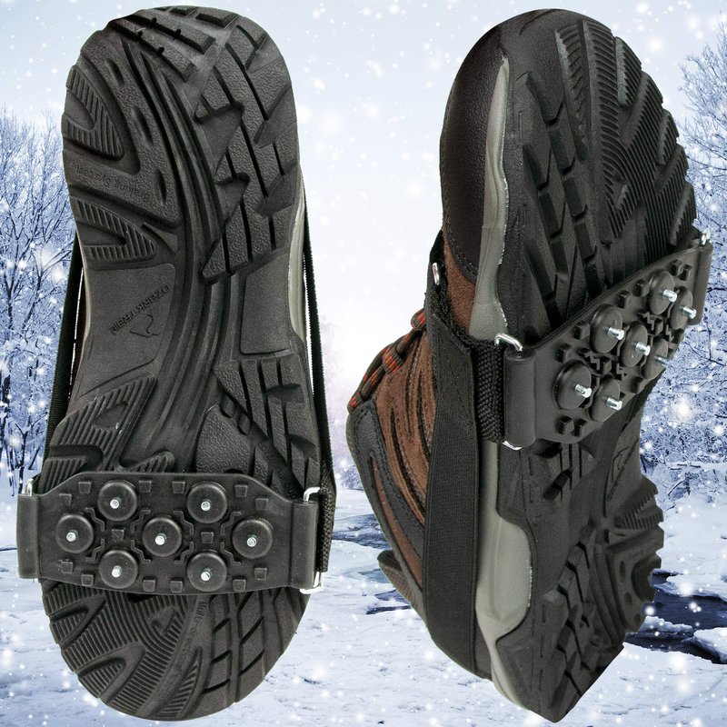 Job SITE Ice Claws Snow & Ice Traction Cleats (2 Pack)