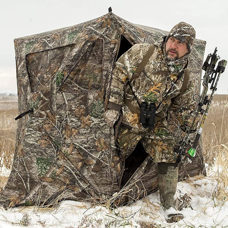 Ameristep Caretaker Hunting Blind - Durable, Weather-Resistant Design | Easy Setup for Outdoor Use