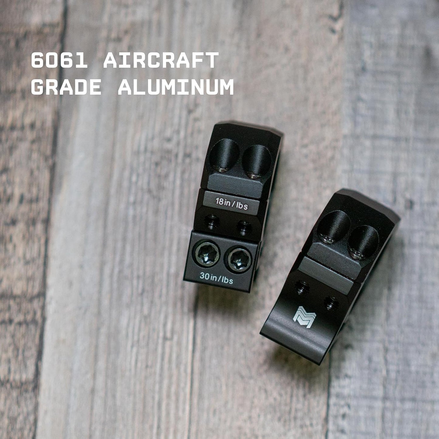 Monstrum Rogue Scope Rings - Durable Aluminum Mounting for Precision Optics