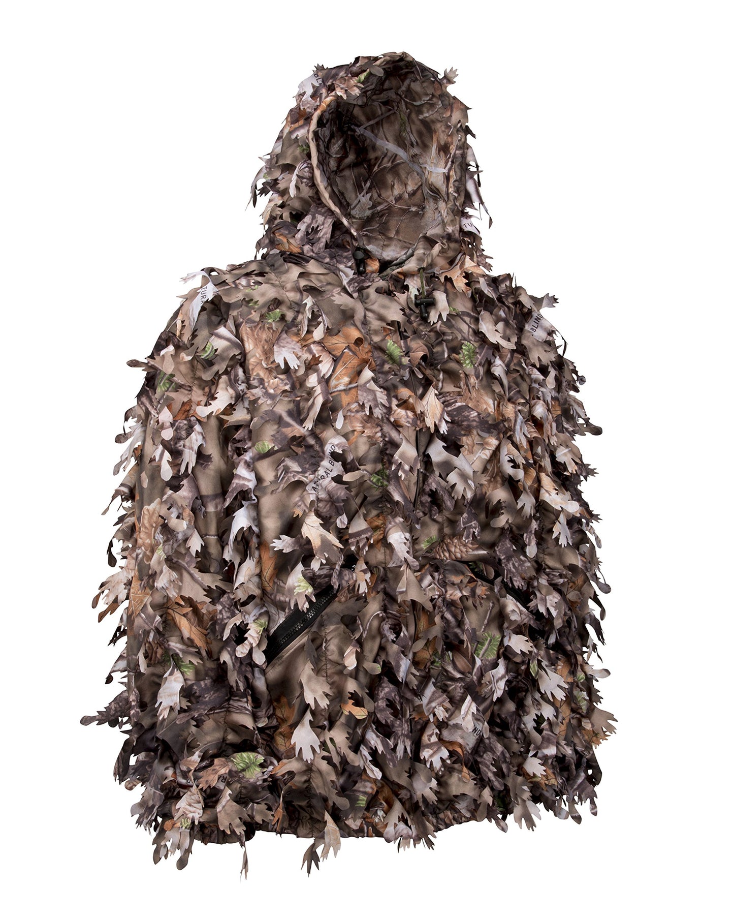 North Mountain Gear Camouflage Ghillie Suit - Camo Leafy Suit - Woodland Brown - 2X-Large