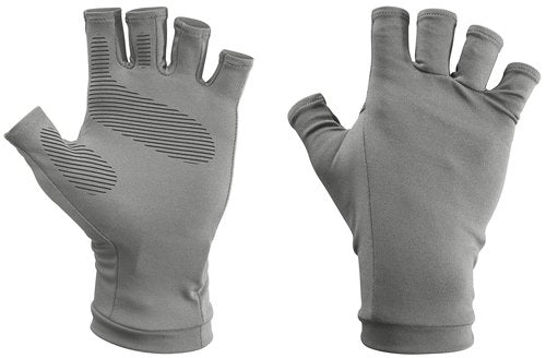 Sunday Afternoons Unisex-Adult Uvshield Cool Gloves, Fingerless, Quarry, Small/Medium