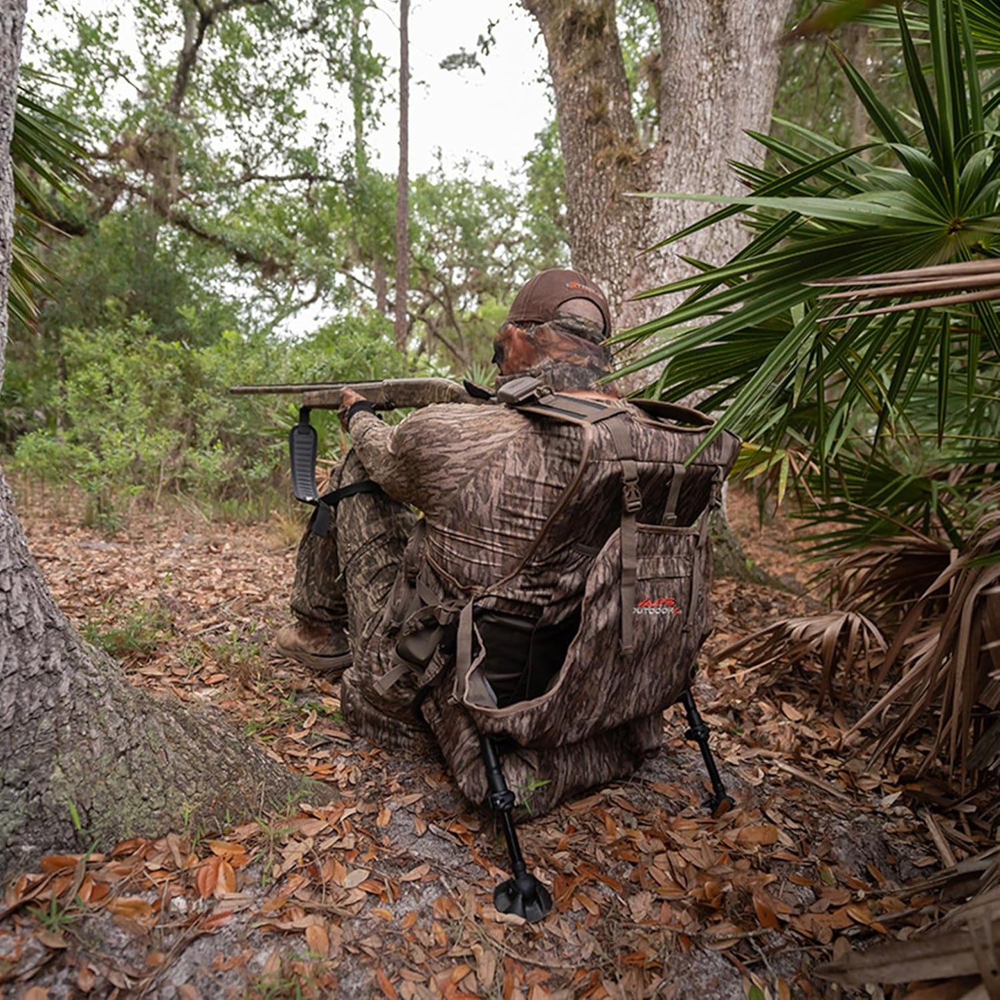 Grand Slam Turkey Vest - Memory Foam Seat & Removable Kickstand Frame | Camo Outdoor Hunting Gear