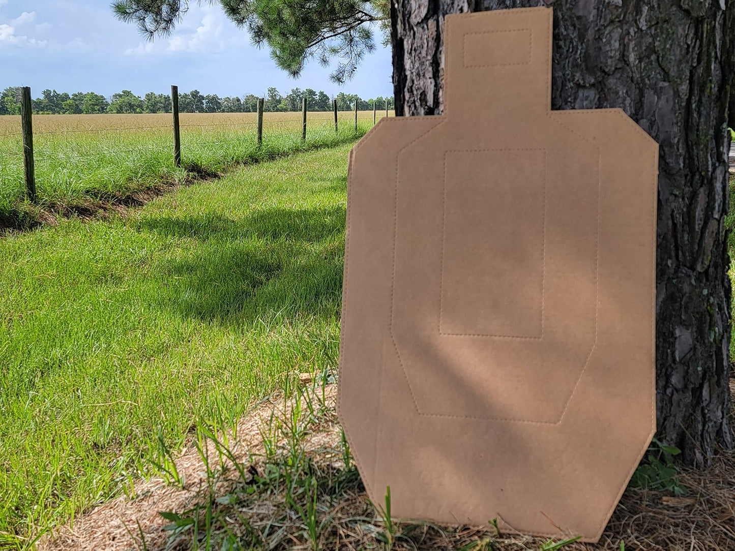 20 Official USPSA Cardboard Shooting Targets, Full Size Cardboard USPSA Targets, Competition Torso Targe, Shooting Range, Rifles, Handguns, & Shotguns (Cardboard, 20)