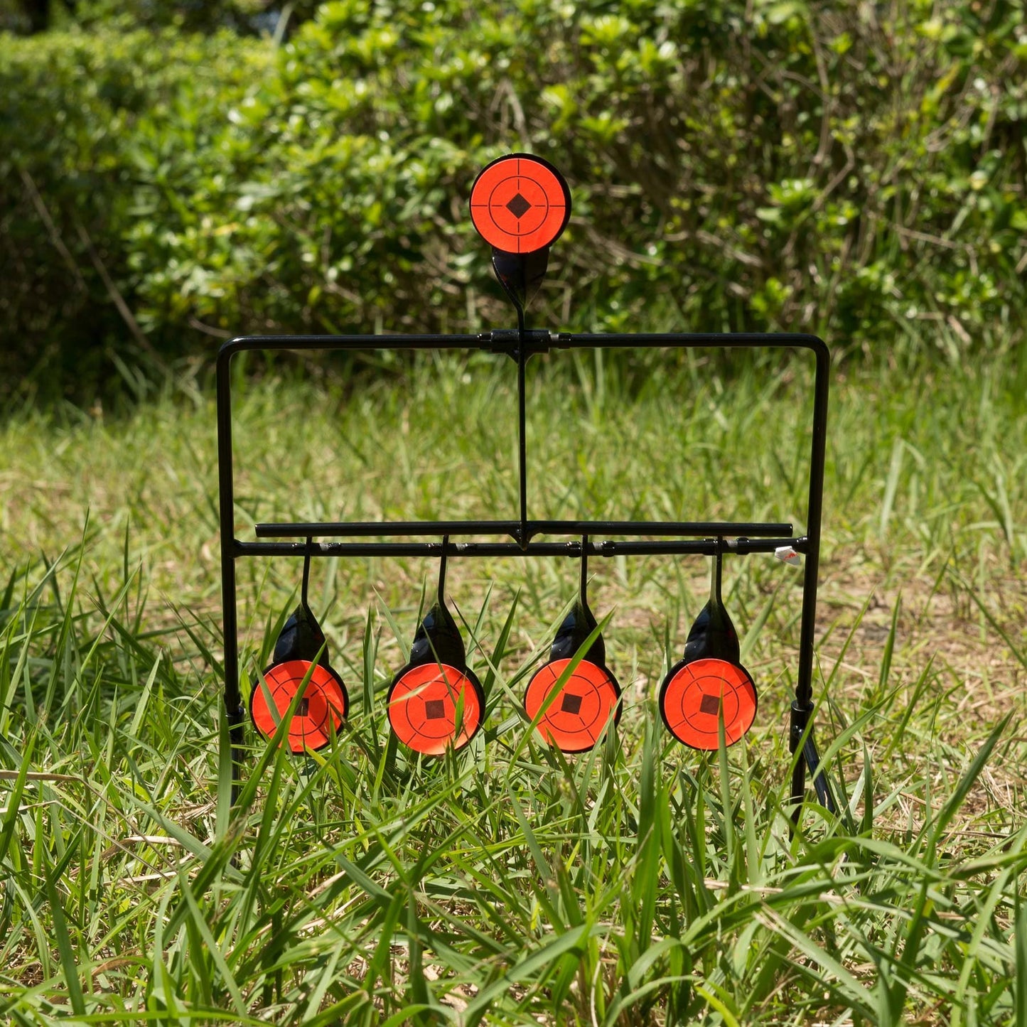 Hiram Air Gun Pellet BB Gun Resetting Target, Rated for .22/.177 Caliber