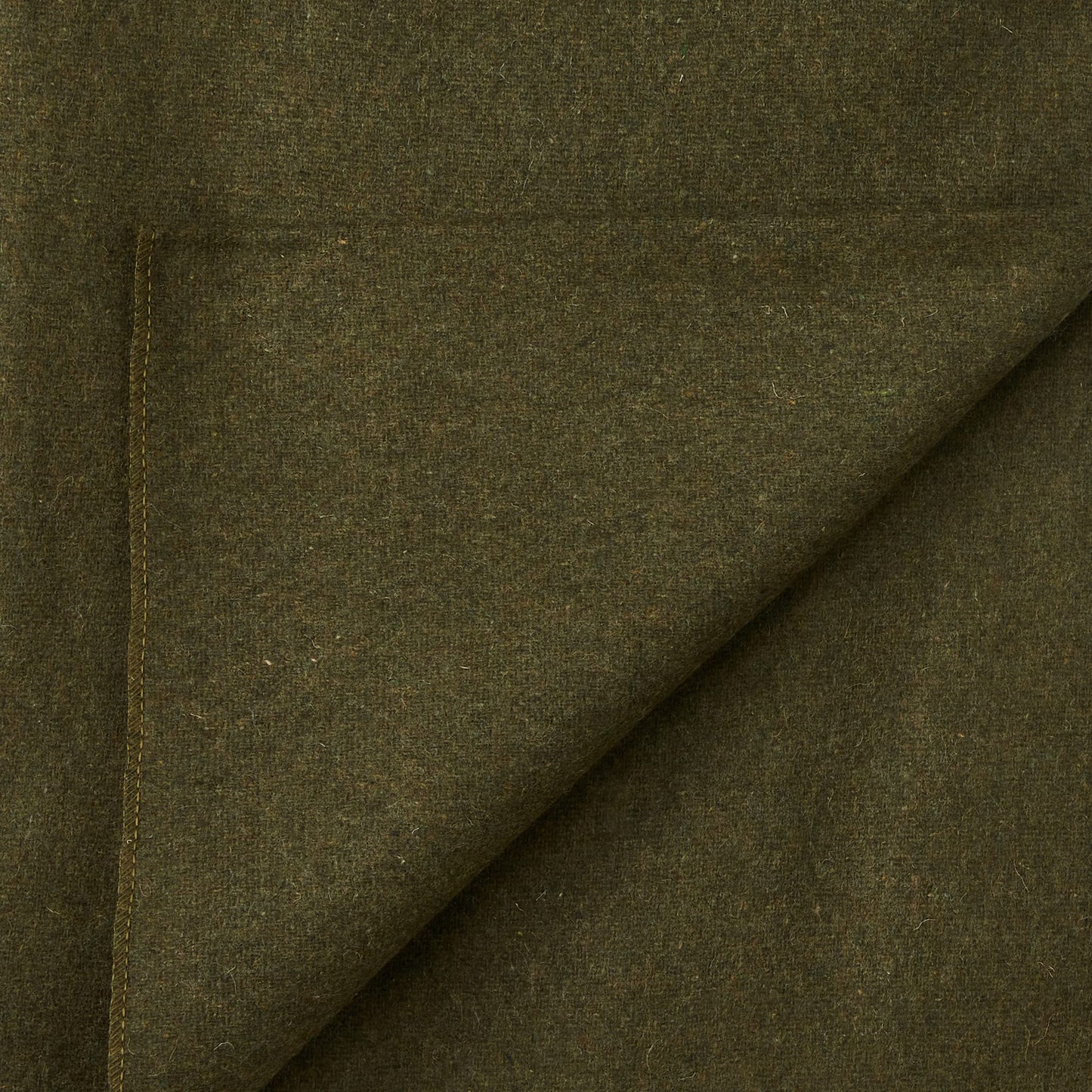 EverOne Olive Drab 80% Wool Fire Retardant Blanket - 66" X 90"