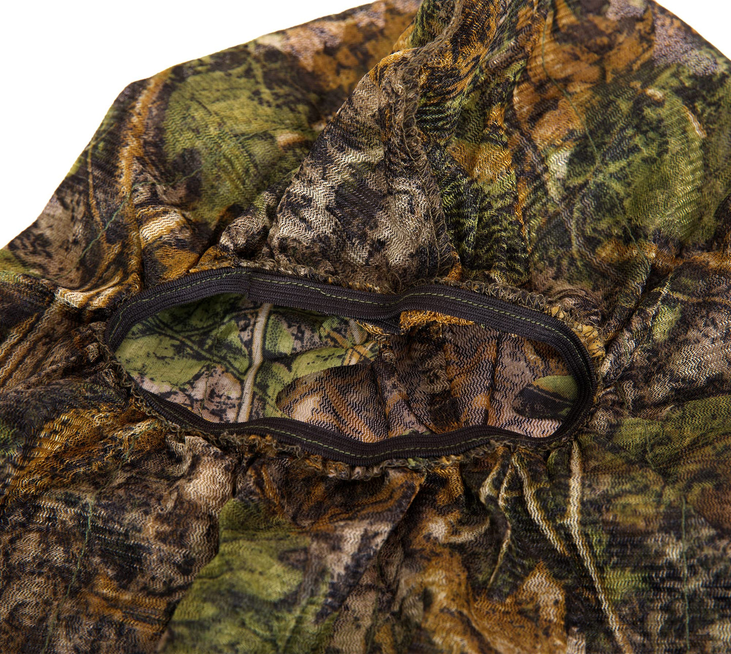 3 Pack Ghillie Camouflage Leafy Hat, Ginsco 3D Full Face Mask for Men Camo Headwear Face Cover for Outdoor Hunting Photography