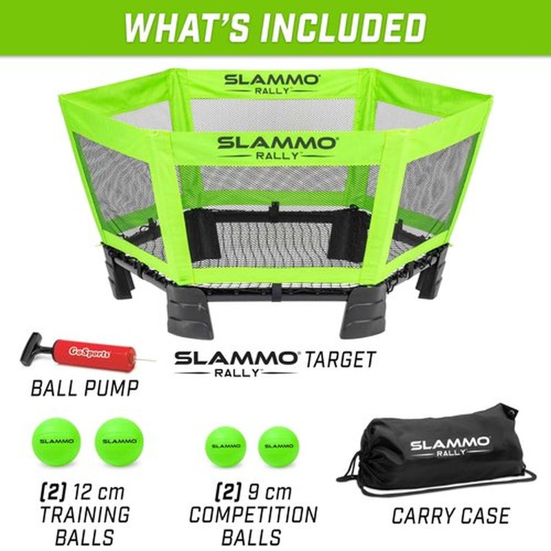 GoSports Slammo Rally Game Set - Roundnet with Longer Rallies